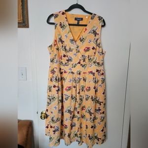 Modcloth Cowboy Print Cotton Dress